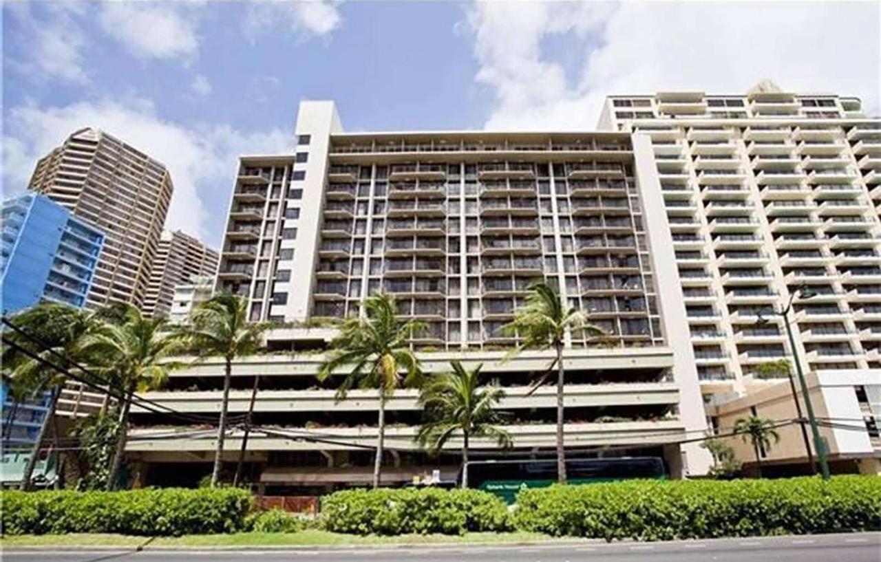 Renovated With City View At Aqua Palms Waikiki โฮโนลูลู ภายนอก รูปภาพ